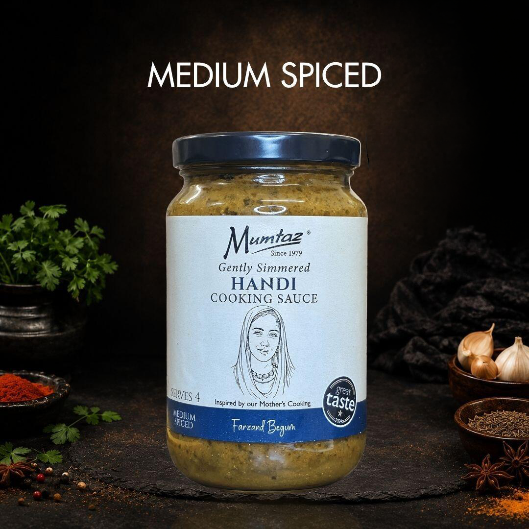 Mumtaz Handi Cooking Sauce pack, Ikhlas Halal Butcher, Bradford