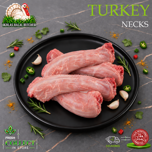 Halal turkey neck (photo 1), Ikhlas Halal Butcher, Bradford