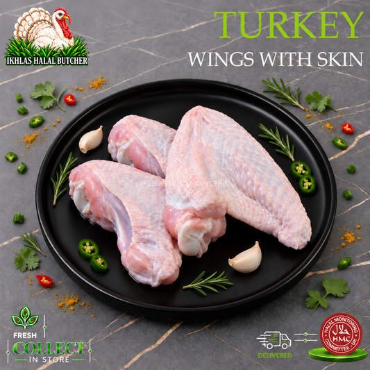 Halal turkey wings (photo 1), Ikhlas Halal Butcher, Bradford