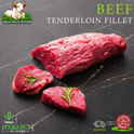 Halal beef tenderloin fillet, with rosemary, Ikhlas Halal Butcher, Bradford