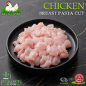 Halal chicken breast pasta cut, Ikhlas Halal Butcher, Bradford