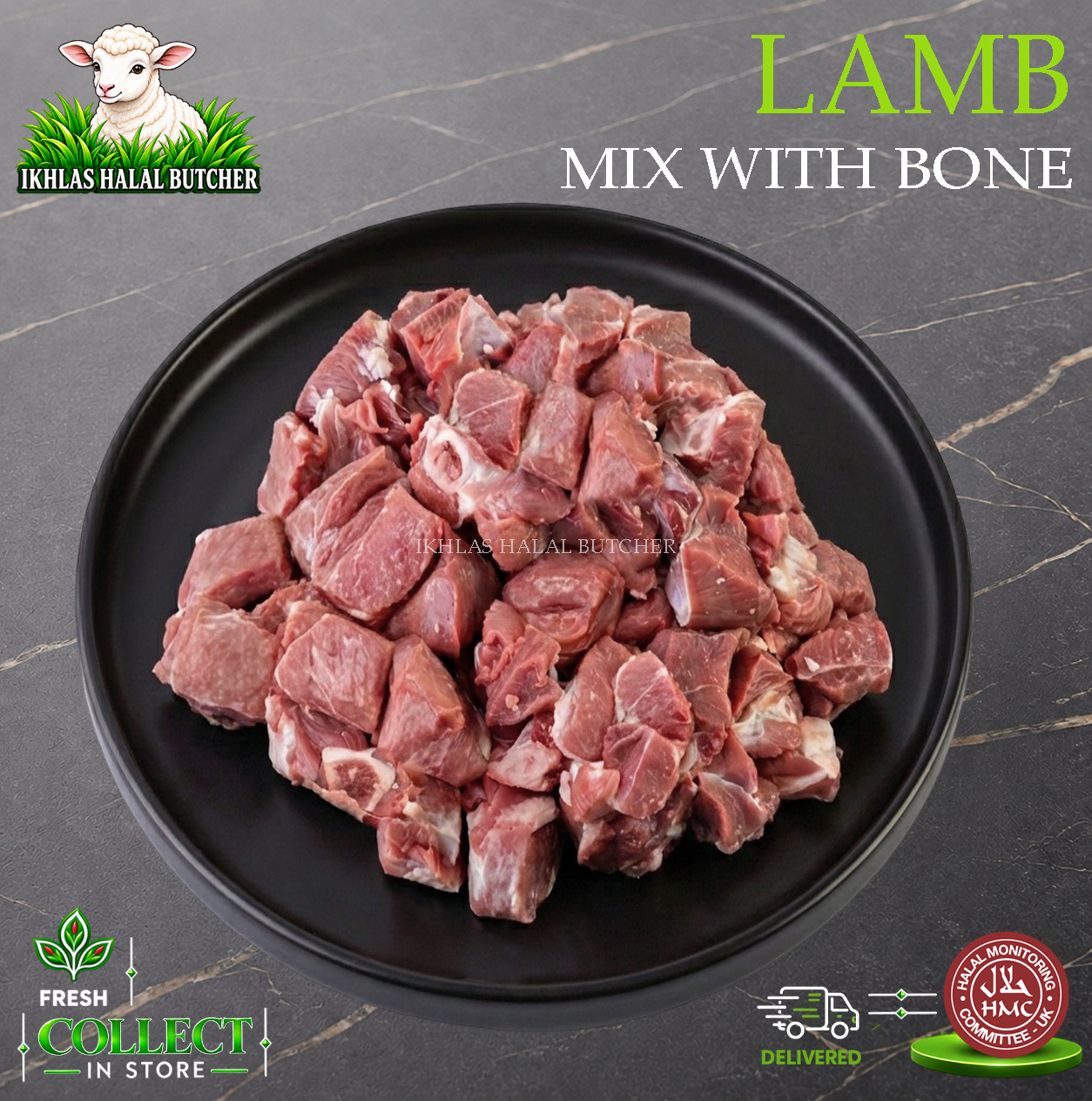 Lamb mix on the bone