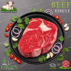 Halal ribeye steak (photo 1), Ikhlas Halal Butcher, Bradford