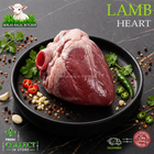 Halal lamb heart, with chilli and garlic, on a black plate, Ikhlas Halal Butcher, Bradford