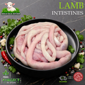 Halal lamb intestine, with chilli and garlic, Ikhlas Halal Butcher, Bradford