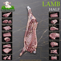 Halal half lamb, Ikhlas Halal Butcher, Bradford