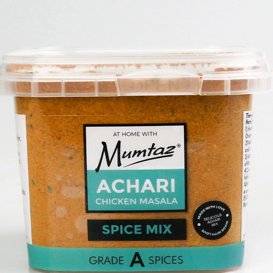 Mumtaz Achari Chicken Masala pack, Ikhlas Halal Butcher, Bradford