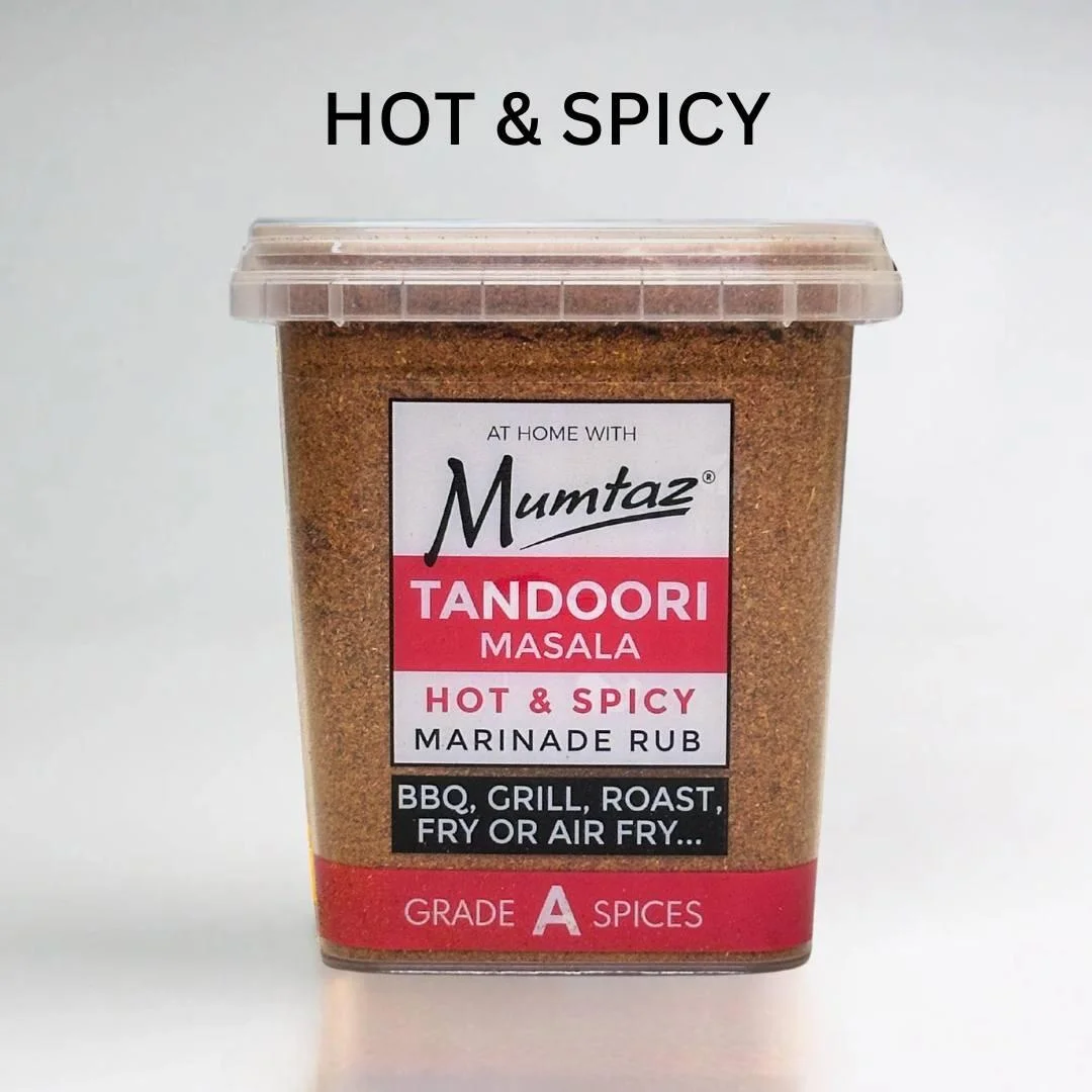 Mumtaz Tandoori Masala Rub – Hot & Spicy pack, Ikhlas Halal Butcher, Bradford
